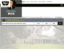 Tablet Screenshot of annepowell.robertsbrothers.com