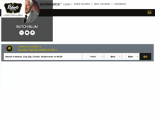 Tablet Screenshot of butchblum.robertsbrothers.com